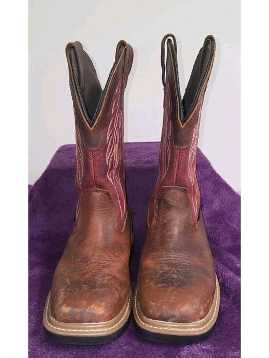 Wolverine Rancher DuraShocks CarbonMax Wellington Work Boots Composite Toe 9EW main image 8